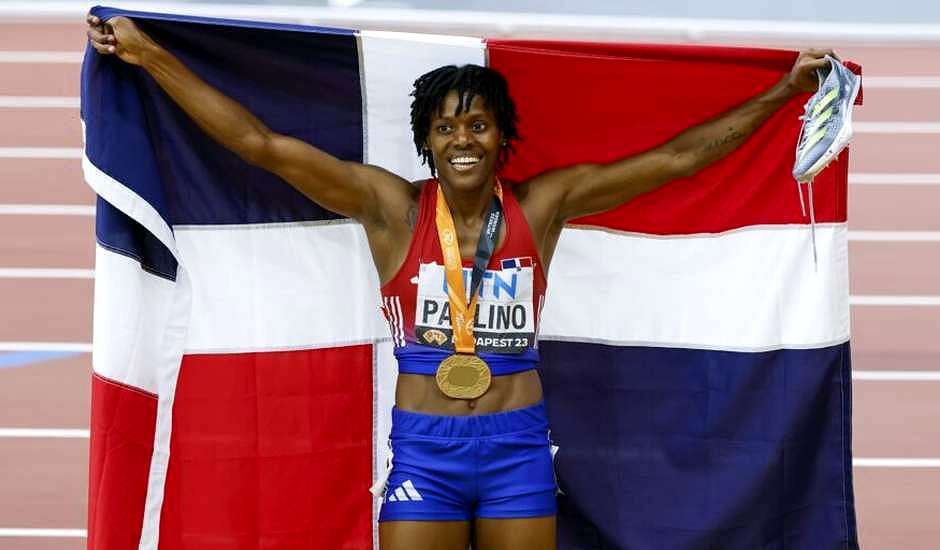 Nueva campeona mundial de 400 m. honra a los dominicanos y da gloria a Dios
