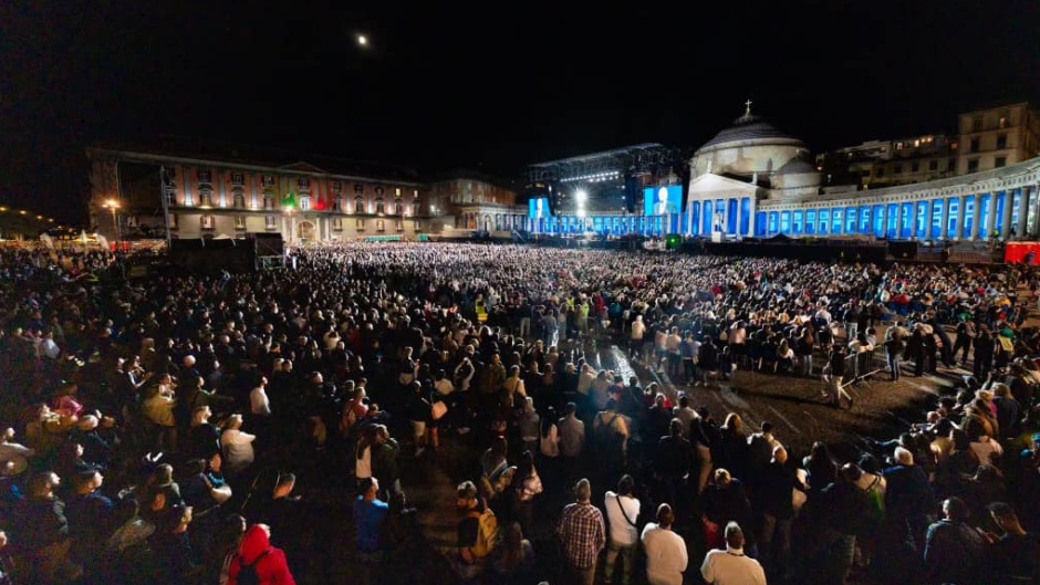 ITALIA | Mas 21.000 personas en el ‘Noi Festival’ de Nápoles