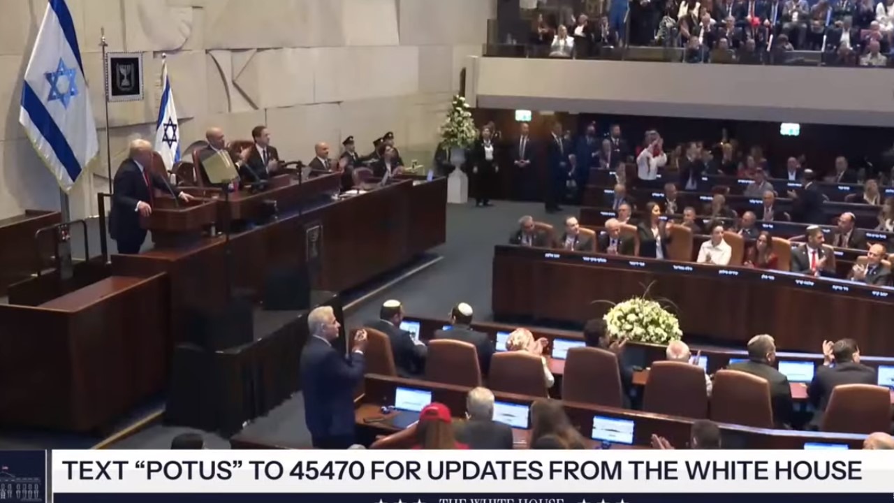 ISRAEL | Discurso de Trump desde Israel después de la liberación de los rehenes {En español}