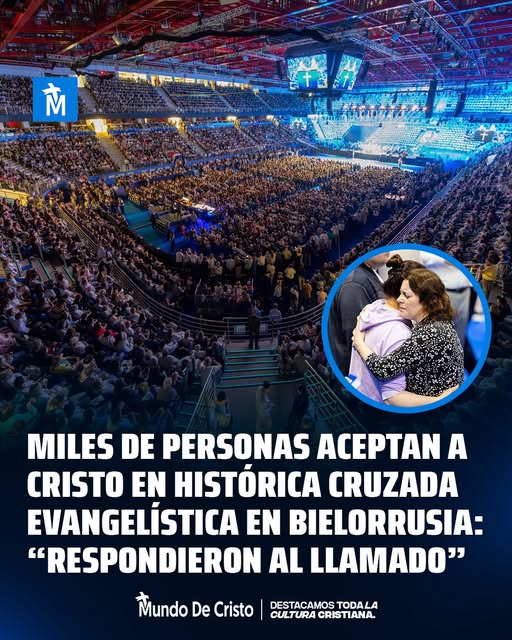 Bielorrusia | Miles de personas aceptaron a Cristo.