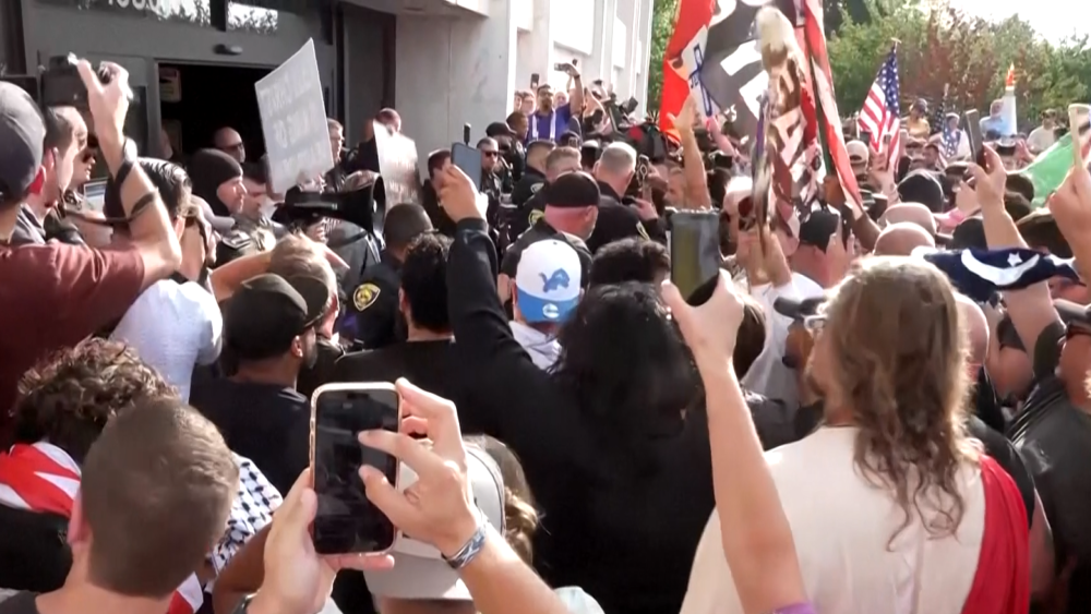 ESTADOS UNIDOS | MARCHA CONTRA LA ISLAMIZACIÓN