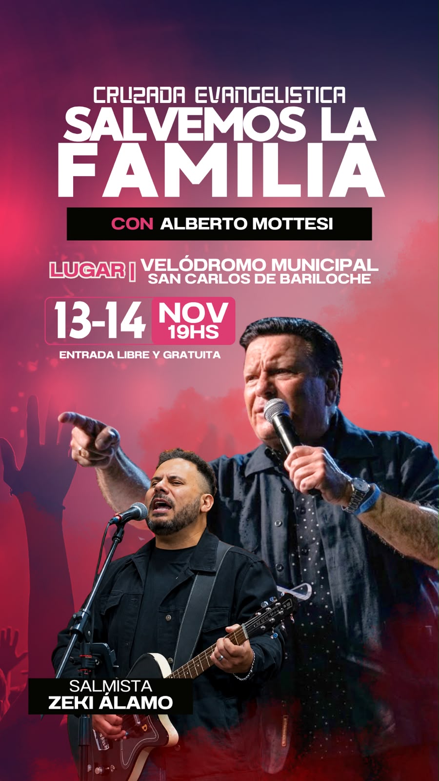 BARILOCHE | Cruzada Evangelistica con Alberto Mottesi